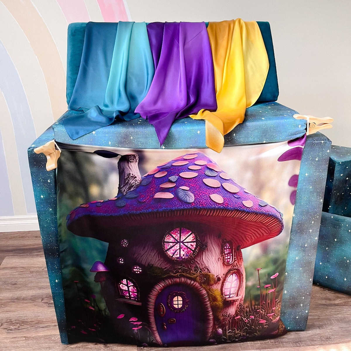 Playsilk Panel - Fairy Hut